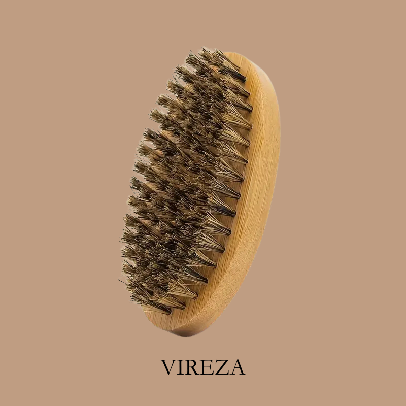VIREZA- Ovale Bambus Bartbürste